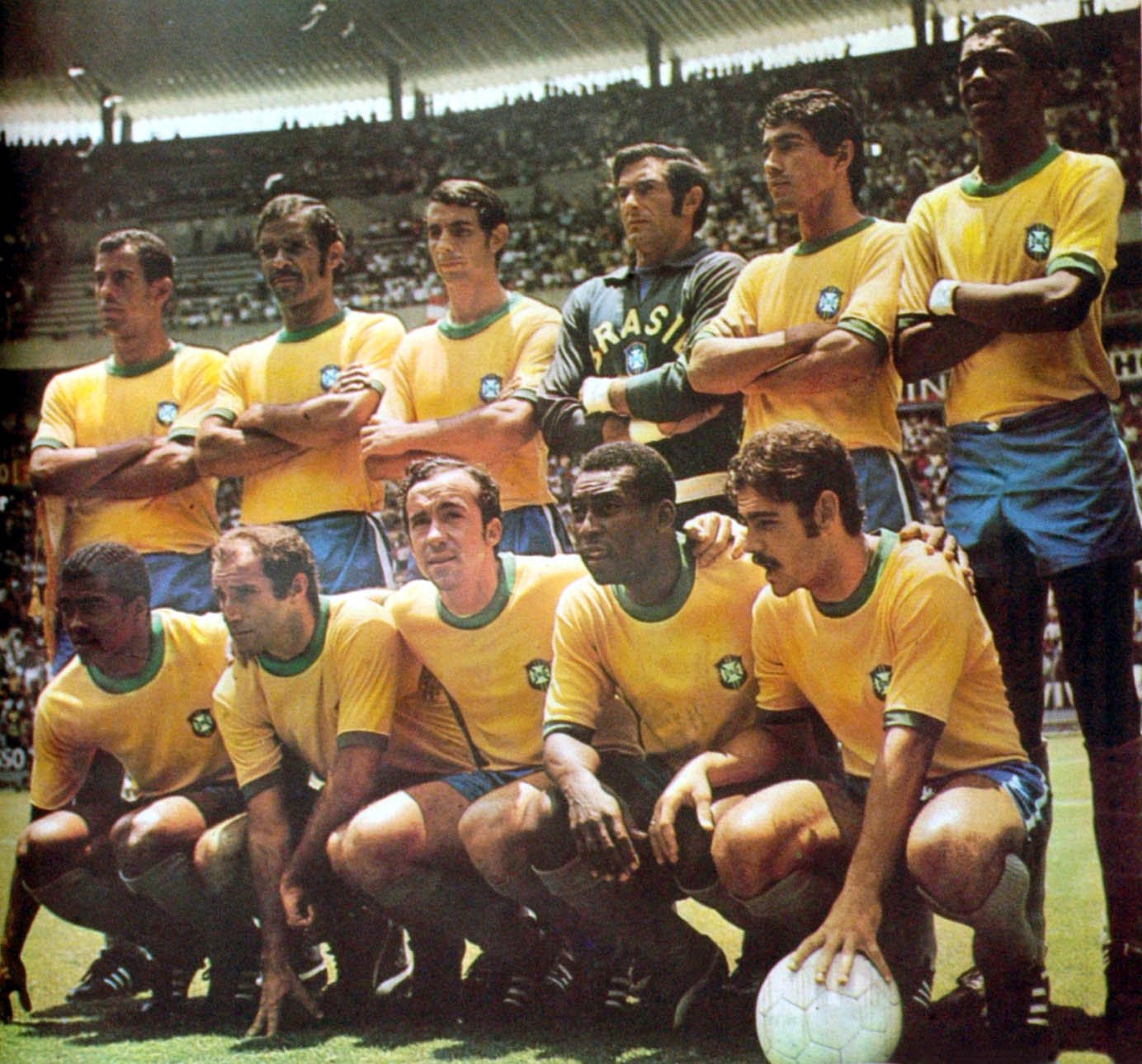 Seleção brasileira durante a Copa do Mundo de 1970
